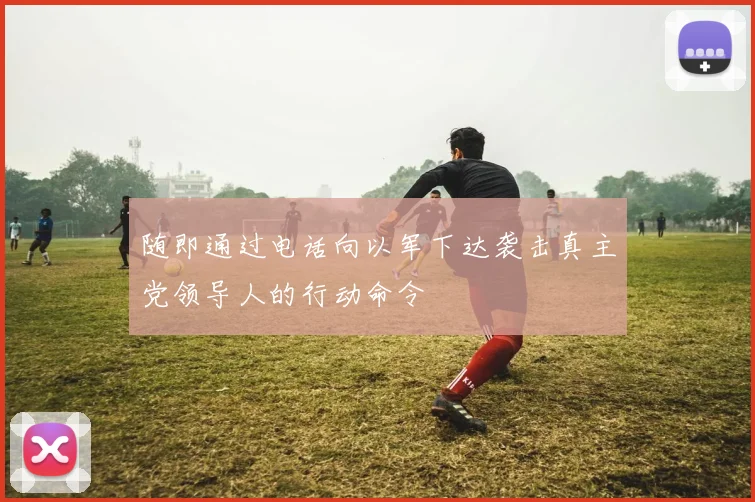 随即通过电话向以军下达袭击真主党领导人的行动命令